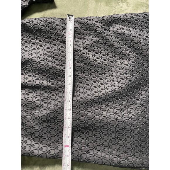 ARYEH Black MCM style Size Small Cocktail Textured Dress - Picture 6 of 9